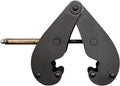 Lifting Clamps, Rail Clamp Lifting Tongs, Rail Clamps, Opening Sizes 75-320 Mm (2.9-12.5 in), Forged Alloy Steel, Suitable for Timber and Firewood Handling(Size:5T/11000LBS)