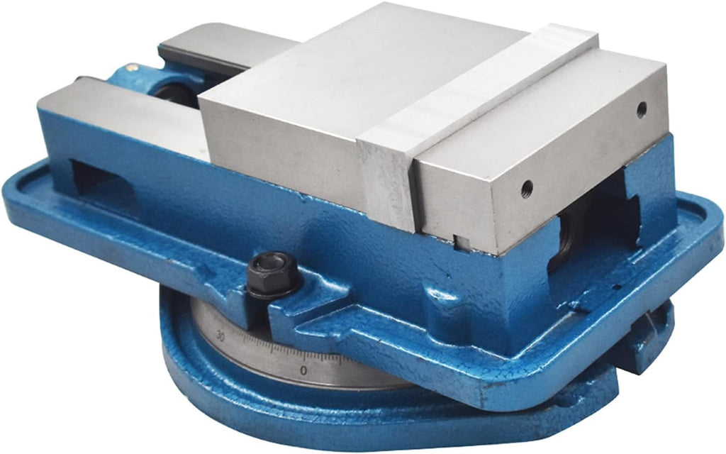 findmall 6 Inch Heavy Duty Milling Vise with 360 Degrees Swiveling Base and High Accuracy Clamping