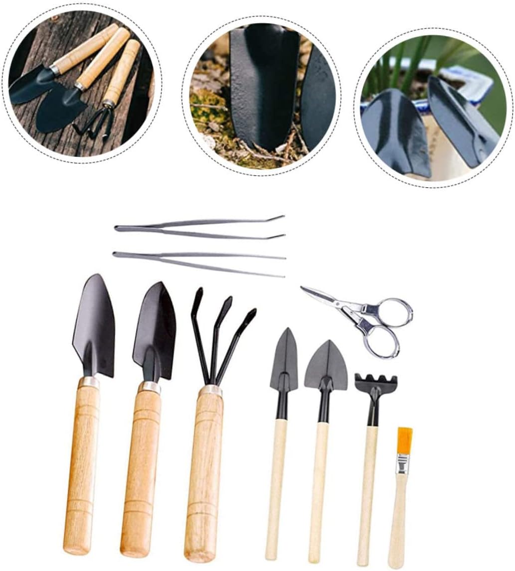 Happyyami 70 Pcs Planting Flower Arrangement Tool Garden Tools Kit Gardening Supplies Bonsai Planting Tool Mini Garden Tool Set Plant Kit Kids Suit Mini Potted Tools Kit Garden Hand Spade