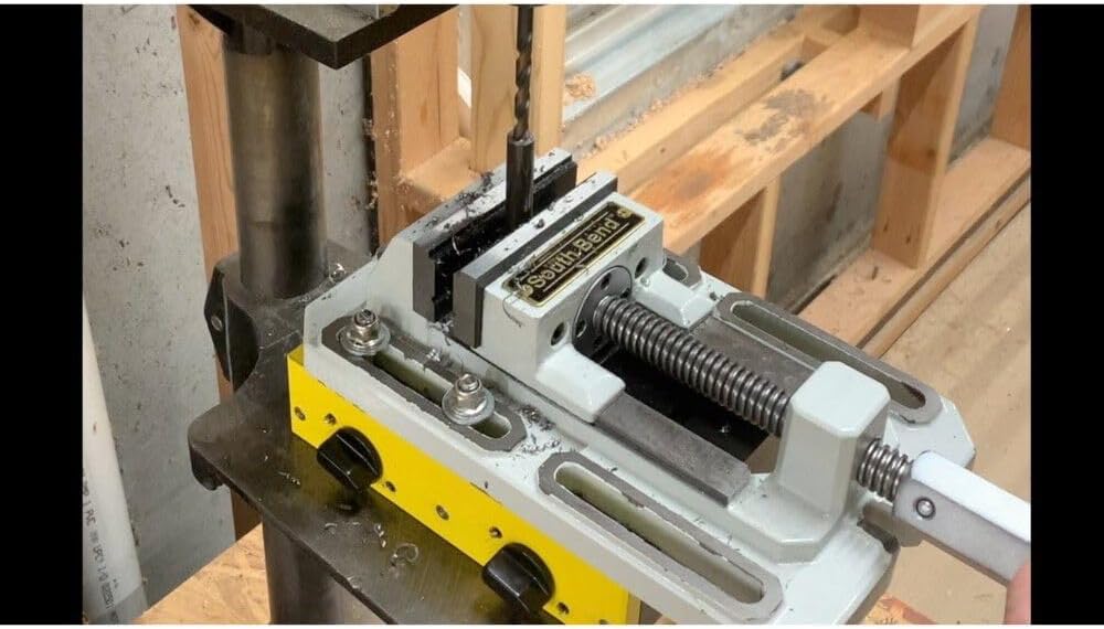Magwitch Drill Press Table Vise Mount, Low Profile T-Slot Mounts, Powerful, Switchable Magnets, Woodworking Table Saw Tools Accessories for Drills