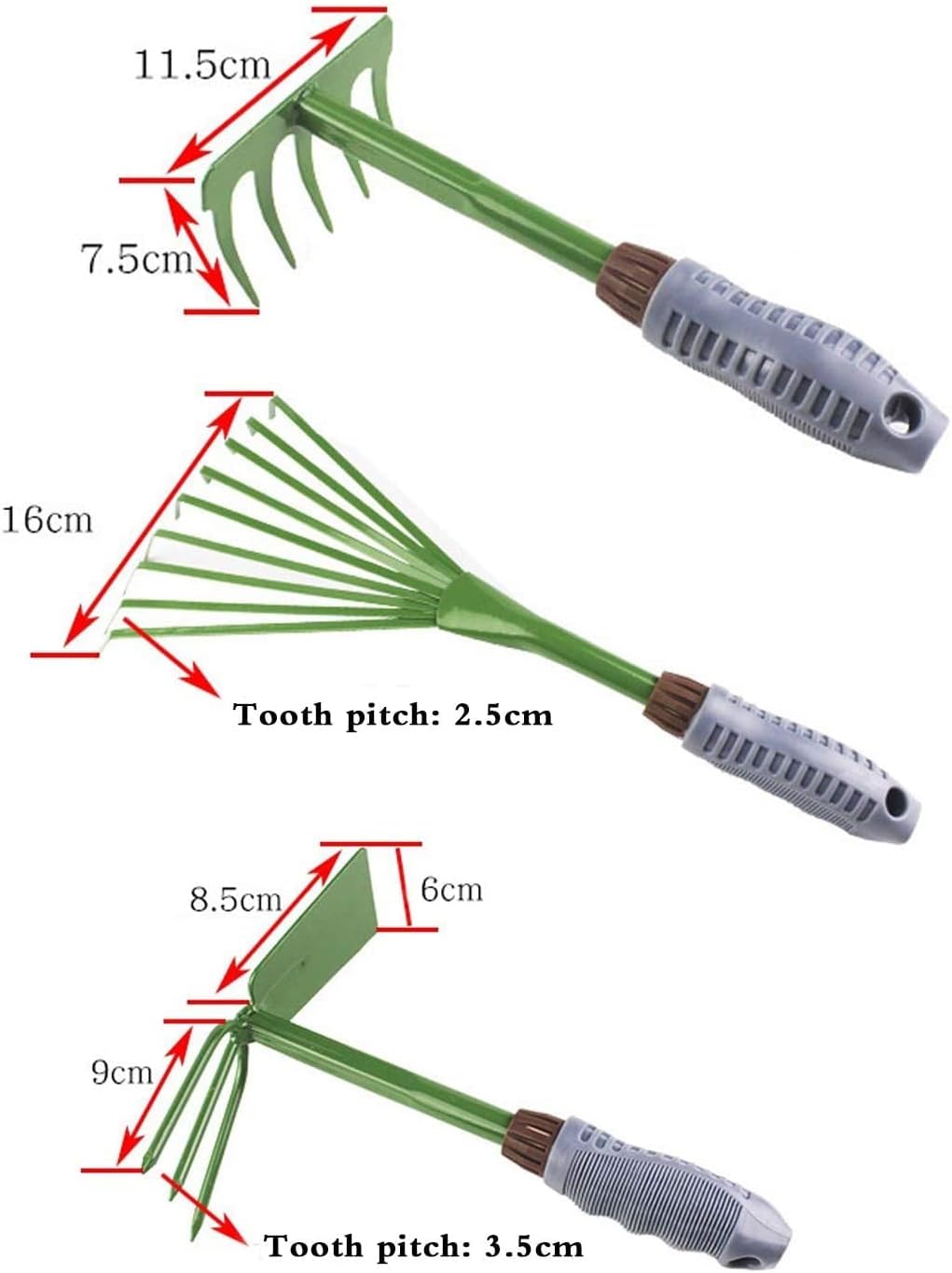 Garden Tool Set, 5 Pcs Heavy Duty Gardening Hand Tool Set, Heavy Duty Supplies Garden Tool Kit with PVC Handle, for Gardeners, Gardening Enthusiasts