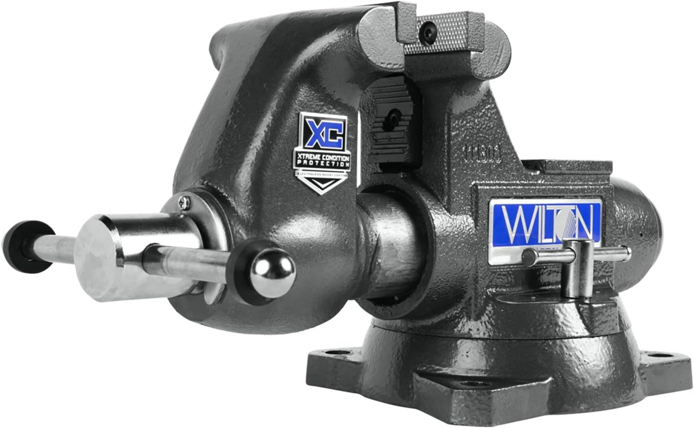 Wilton Tradesman XC Bench Vise, 4-1/2' Jaw Width, 3-1/2' Max Jaw Opening, 3-1/4' Throat (1745XC)