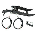 FZJDSD 3-Holes Bracket Hydraulic Thumb Clip L-Shaped Compatible with Mini Excavators Attachments 3 tons and Below mini excavators
