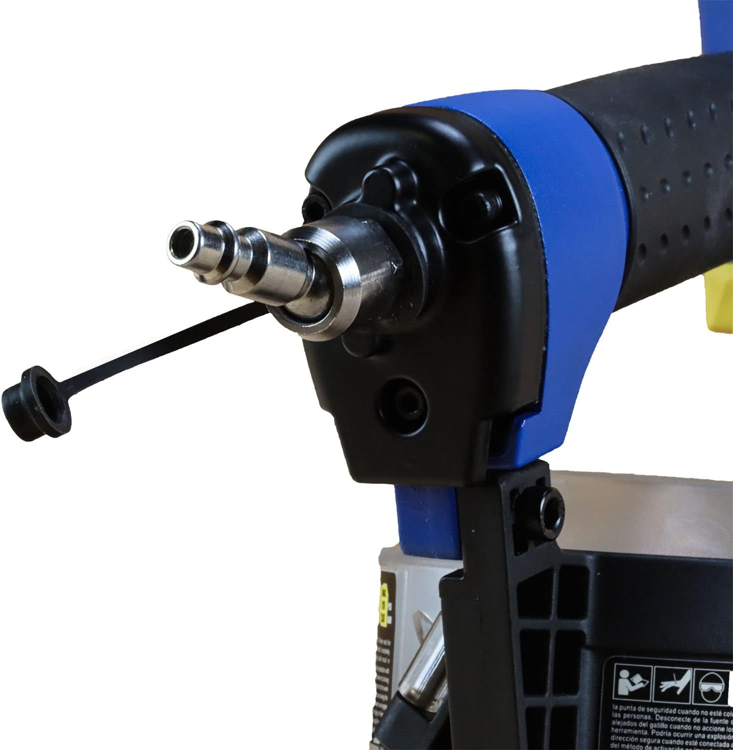 Estwing ECN45 Pneumatic 15 Degree 1-3/4' Coil Roofing Nailer with 1/4' NPT Industrial Swivel Fitting and Bag