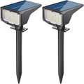 Solar Spotlight Waterproof Wall Lamp Outdoor Garden Lighting for Landscape Solar Porch Lights 6pcs