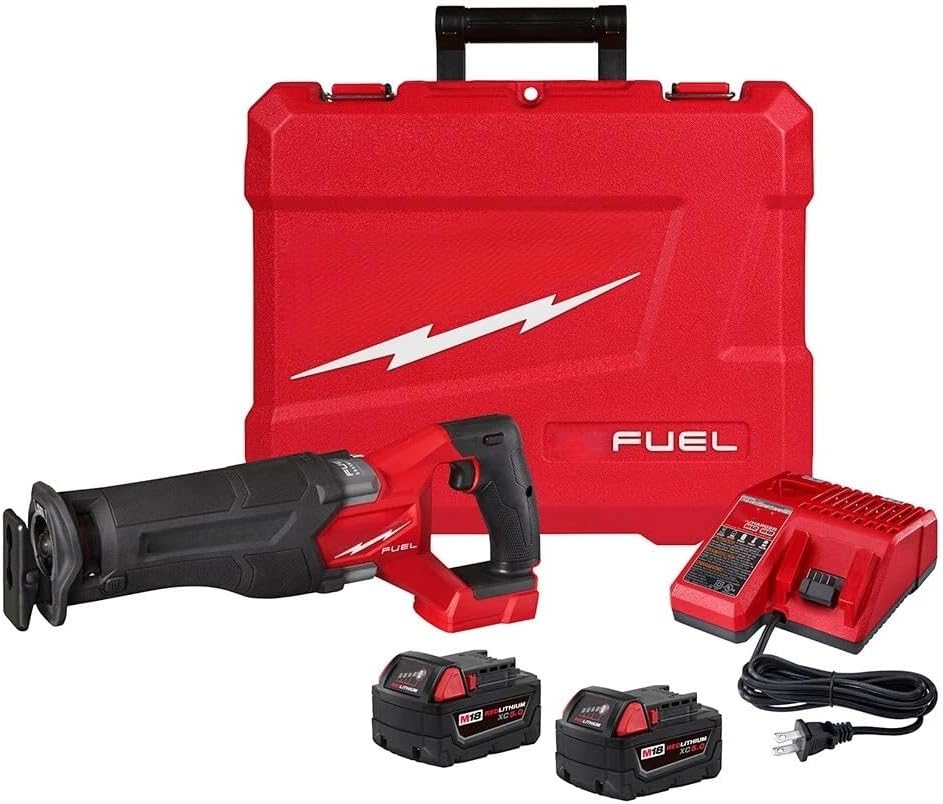 2821-22 Cordless Power Reciprocating Saw for Milwaukee M18 Fuel 18V Reciprocating Saw Kit