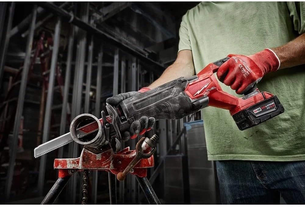 2821-21 Variable speed Power Reciprocating Saws for Milwaukee M18 FUEL Brushless Reciprocating Saw Kit Red/Black