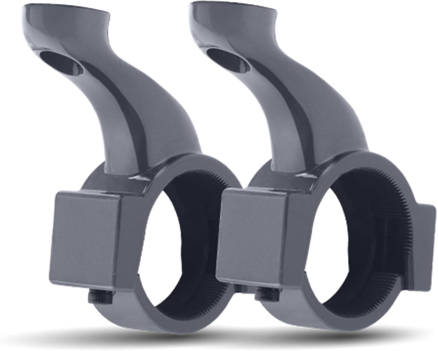 PowerBass XL-PS200-2.75' Amplified Bluetooth Speaker Pods with XL-PS2CLAMP Universal C-Clamp that Fits 1.25' - 2.0' bar