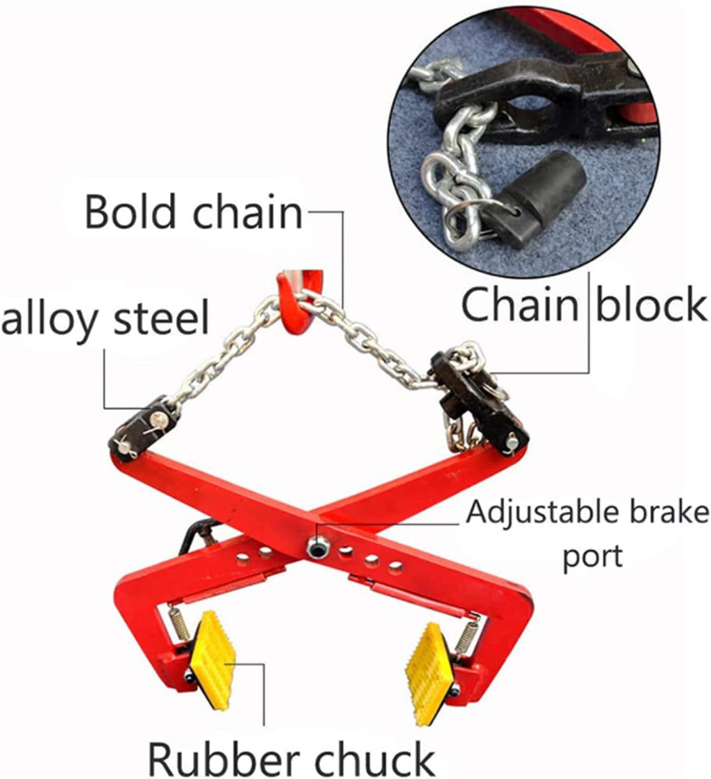 Lifting Clamps,Lifting Clamp Jaw Opening 4 Inch Vertical Plate Clamp for Lifting and Transporting Steel Plates and Structures(B4)