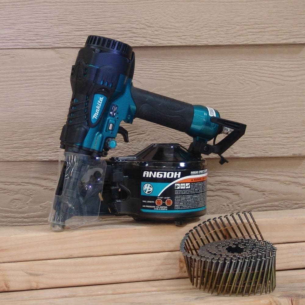 Makita AN610H 2-1/2' High Pressure Siding Coil Nailer