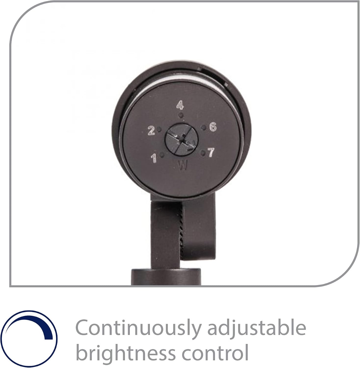 WAC Landscape Lighting, LED 12V Small Size Accent Light with Adjustable Beam Angle and Integral Brightness Control 50-420 Lumens 3000K Warm White Built-in LED in Bronze