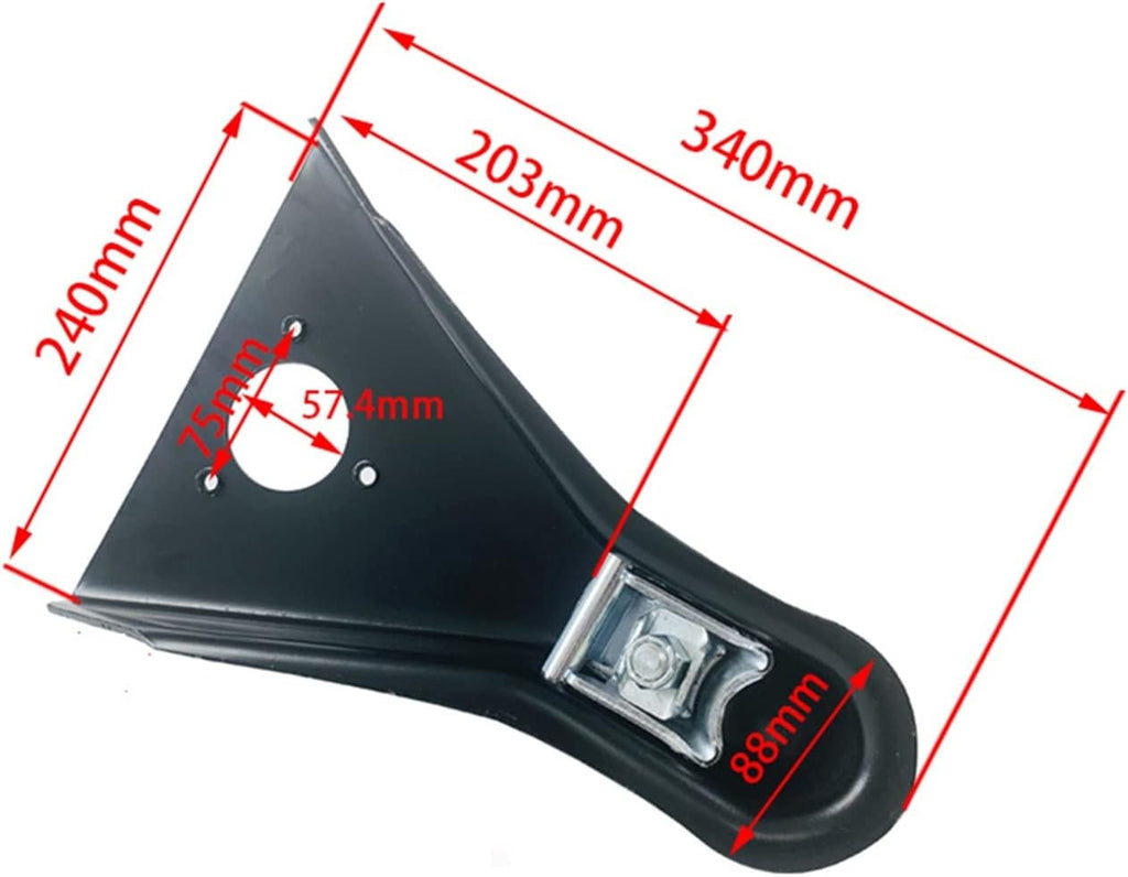 Trailer Hitch, Trailer 5000Ibs 2' Ball A-Frame Trailer Coupler Hitch Couping CA5100B RV Parts Camper Trailer Caravan Parts Accessories(Zinc)