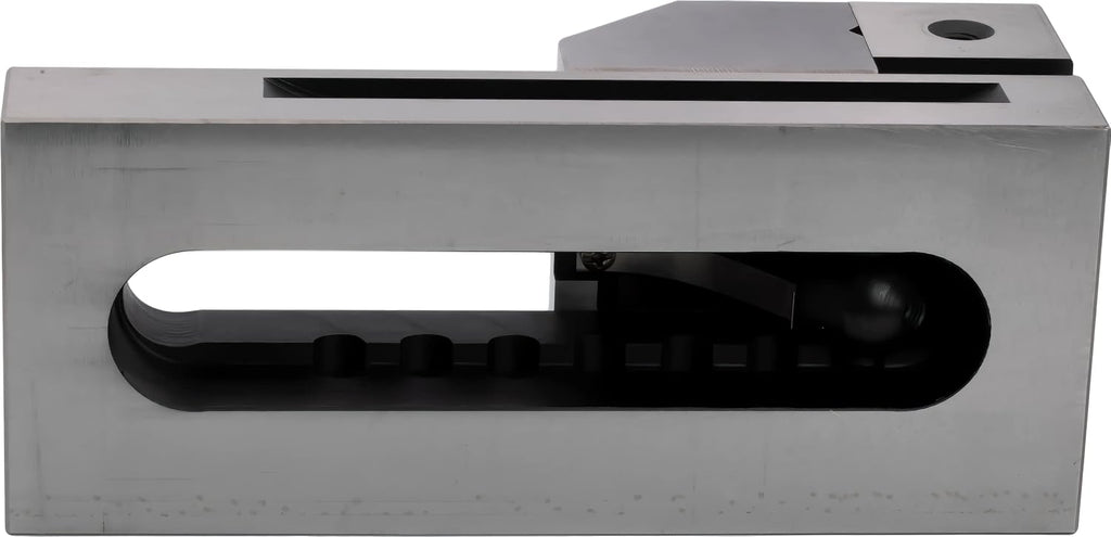 CME Screwless-Type Toolmaker's Vise, 4' Jaw Width, 4 15/16' Maximum Opening, High-Precision Workholding Vise With Multi-Orientation Mounting For Milling, Inspection, Grinding, Wire EDM