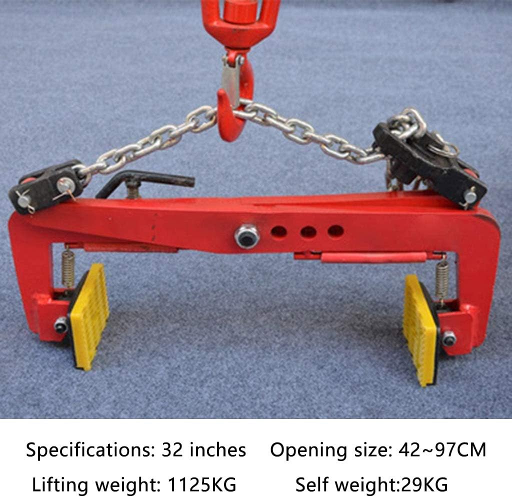 Alloy Steel Plate Clamp, Non-Slip Vertical Plate Clamp Thicken Lifting Clamp- Jaw Opening 4 Inch, for Lifting and Transporting Hanging Stone Fixture Clip Slate (B6)