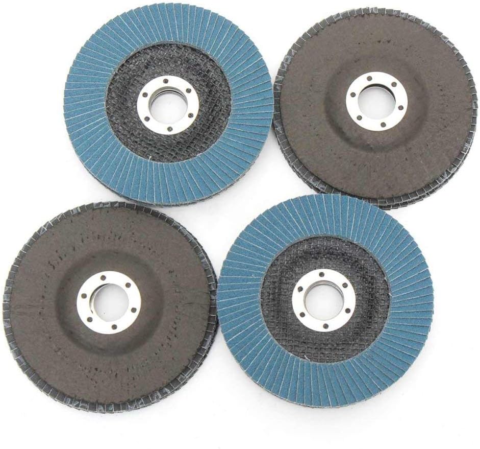 10PCS 125mm Professional Flap Discs 5 Inch Sanding Discs 40/60/80/120 Grit Grinding Wheels Blades For Angle Grinder,60 Grit