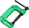 3/4/5/6 Inch Thicken Heavy Steel G Clip C-Clamps Jaw Opening Clamps With Sliding T-Bar Handle For Woodworking, Welding, Building(5 inches)