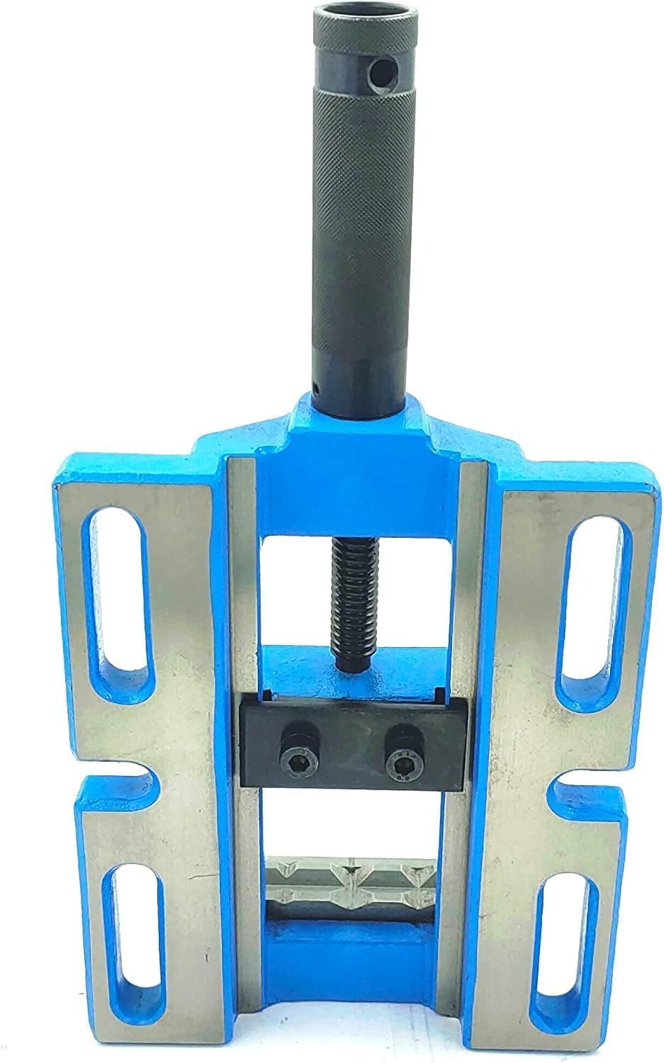 A.D. International Unigrip drill press vice vise | High accuracy | Hi-grade cast Iron Machine Tool (5' Inch II 125 mm)