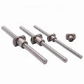 C5 Miniature Ball Screw SFK0801 8mm 10mm 0801 Length100 150 200mm with SFK Ball Nut 3D Printer(SFK0801 End Machined,100mm)