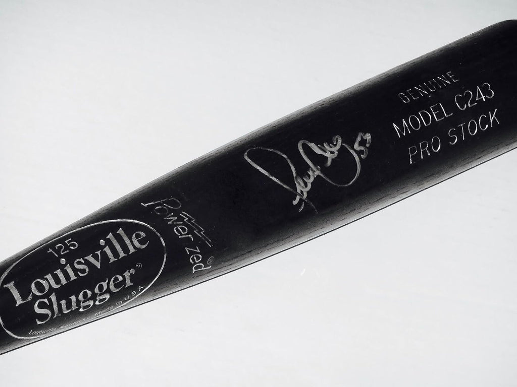 ALEX COBB AUTOGRAPHED BAT (BALTIMORE ORIOLES) - Spring Training Used Bat! - Autographed MLB Bats