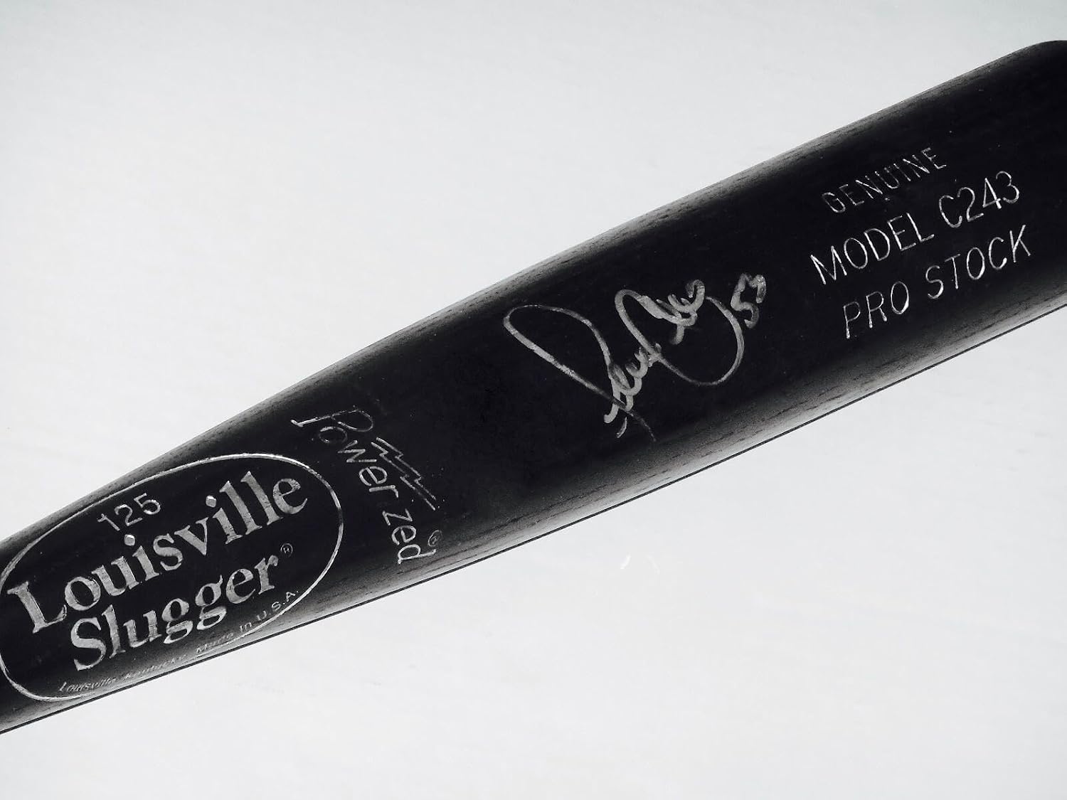 ALEX COBB AUTOGRAPHED BAT (BALTIMORE ORIOLES) - Spring Training Used Bat! - Autographed MLB Bats
