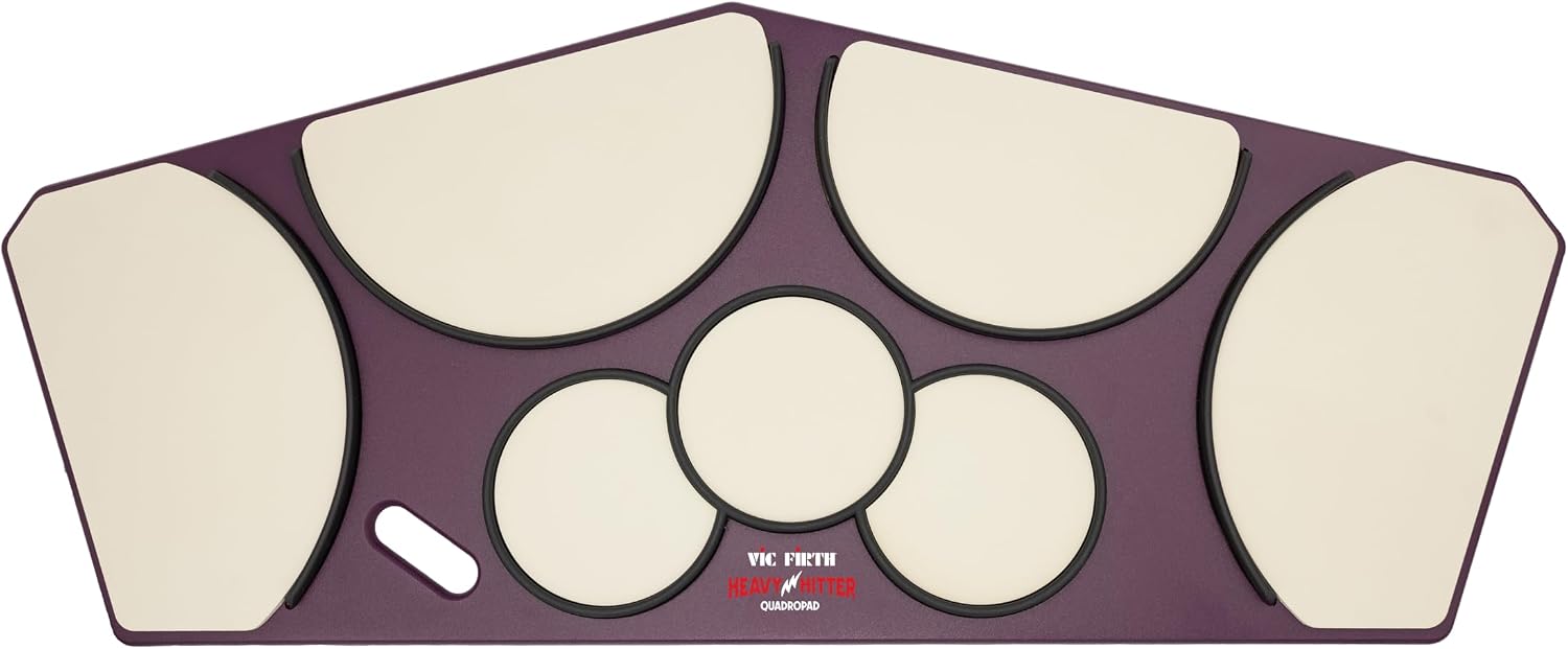 Vic Firth Heavy Hitter Quad Pad with Rims, Large