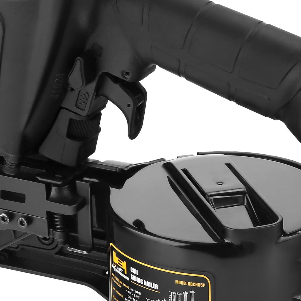 HBT HBCN65P 15 Degree 2-1/2-Inch Coil Siding Nailer with Magnesium Housing
