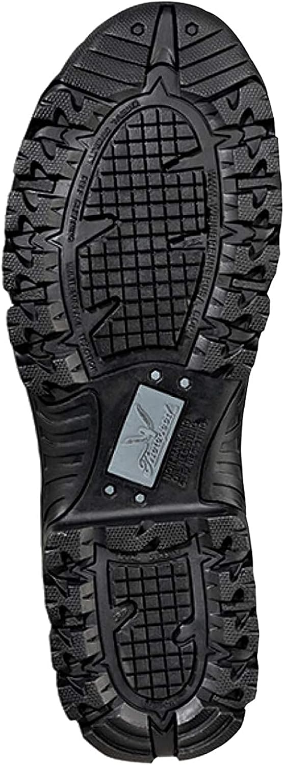 Thorogood Deuce 8' Waterproof Side-Zip Tactical Boots for Men and Women with Composite Safety Toe, Full-Grain Leather, and Slip-Resistant Outsole; BBP & Rated