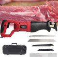 Powerful Reciprocating Saw 4800W Variable Speed Electric Corded Sabre Saw, Commercial Home Bone Meat Saw Butcher for Cutting Froze Meat, Bones