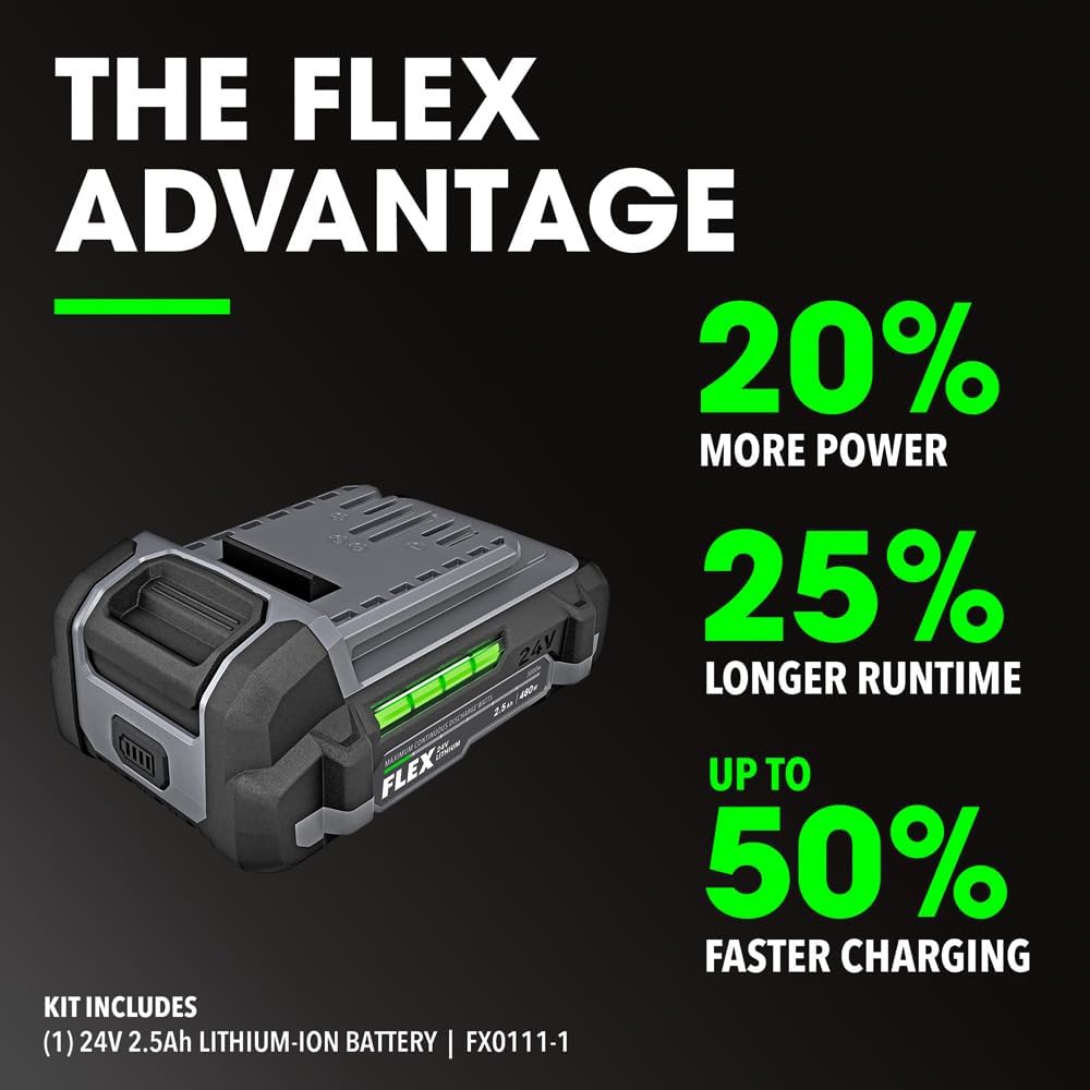 FLEX 24V Brushless Cordless 5.0Ah Reciprocating Saw & 2.5Ah Oscillating Multi-Tool Kits with 160W Fast Chargers