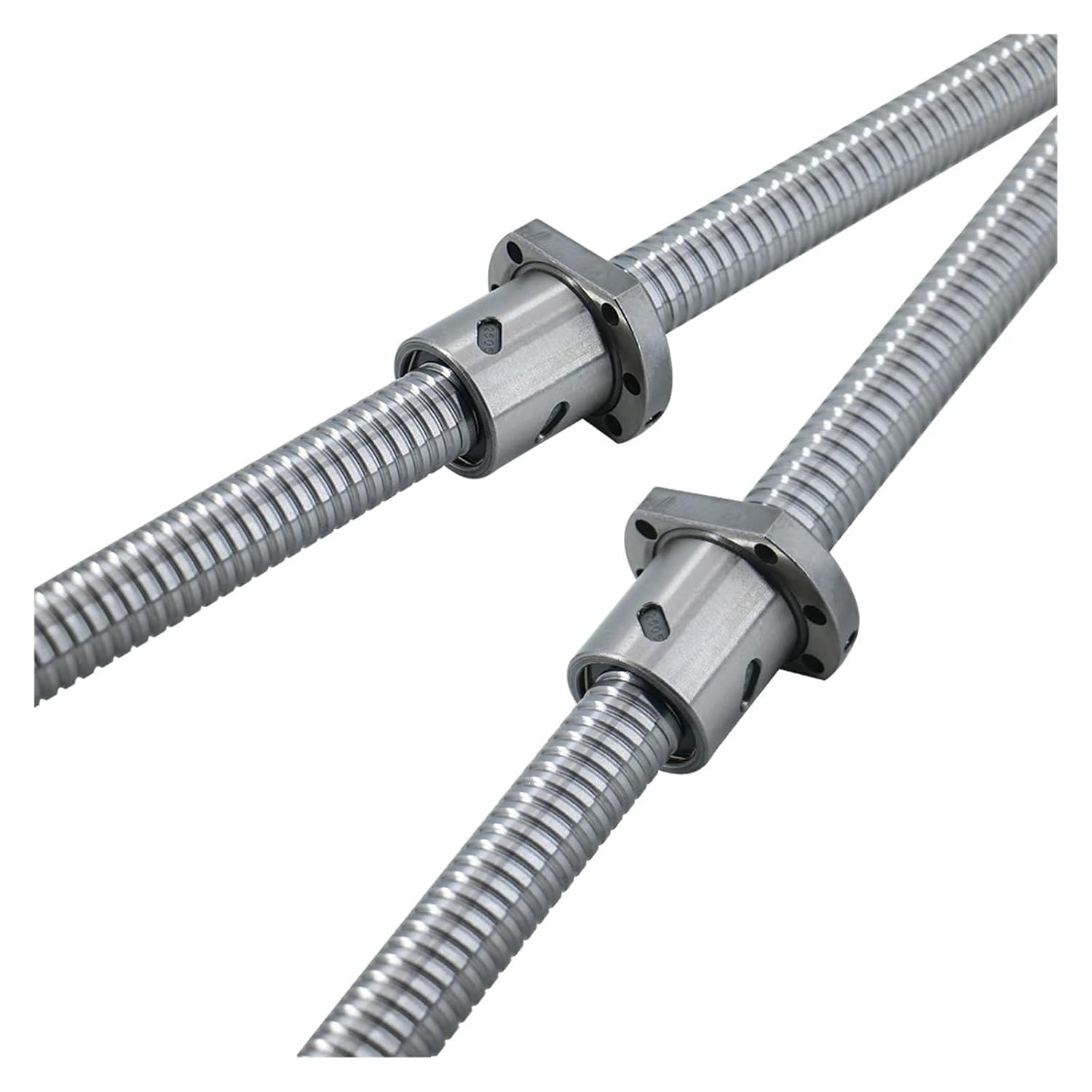 Metal Ball Screw nut C3 Level Ground SFU2010 Ball Screw R20 Lead 10mm Ball Nut （0.001mm/300mm）(1000mm)