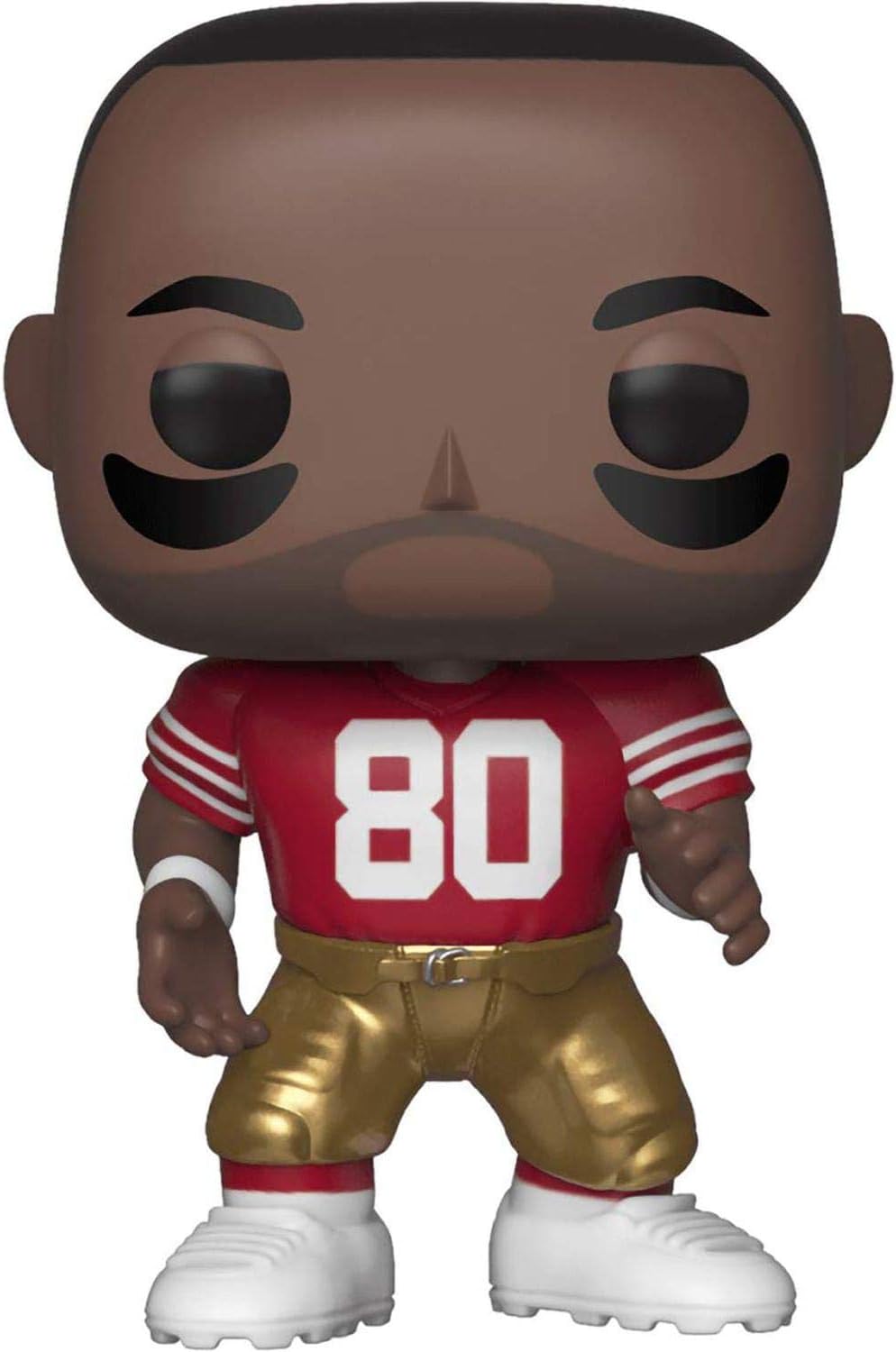 POP Football: Sports Legends - Jerry Rice (49Ers Home) Funko Vinyl Figure (Bundled with Compatible Box Protector Case)