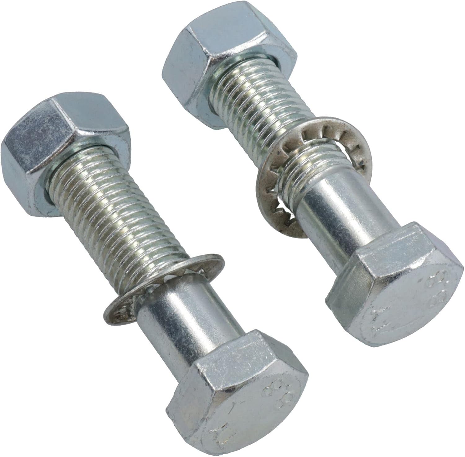 AB Tools M16 (16mm) x 65mm High Tensile Tow Bar Ball Fixing Bolts Washers + Nuts 50 Pack
