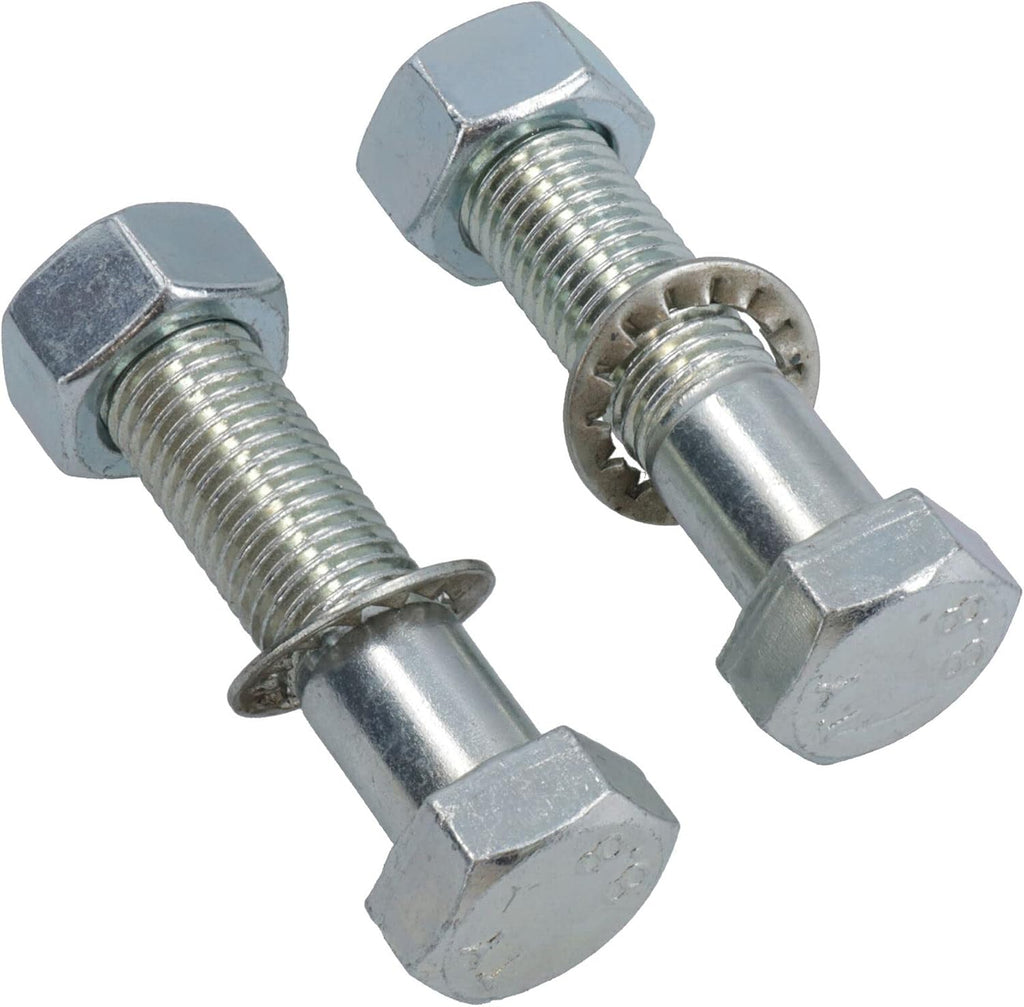 AB Tools M16 (16mm) x 65mm High Tensile Tow Bar Ball Fixing Bolts Washers + Nuts 100 Pack