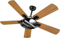 Modern Ceiling Fans with Lights Remote, Old Baseball Bat 42 Inch Ceiling Fan for Bedroom Living Room Farmhouse, 6 Speed Reversible Quiet Motor