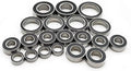 Rc Bearing Toys Parts For Traxxas For Stampede 4x4 1/10 20Pc Steel Complete Ball Bearings Kit Black Rubber Sealed Pre Greased 4WD Monster Truck Car Rc