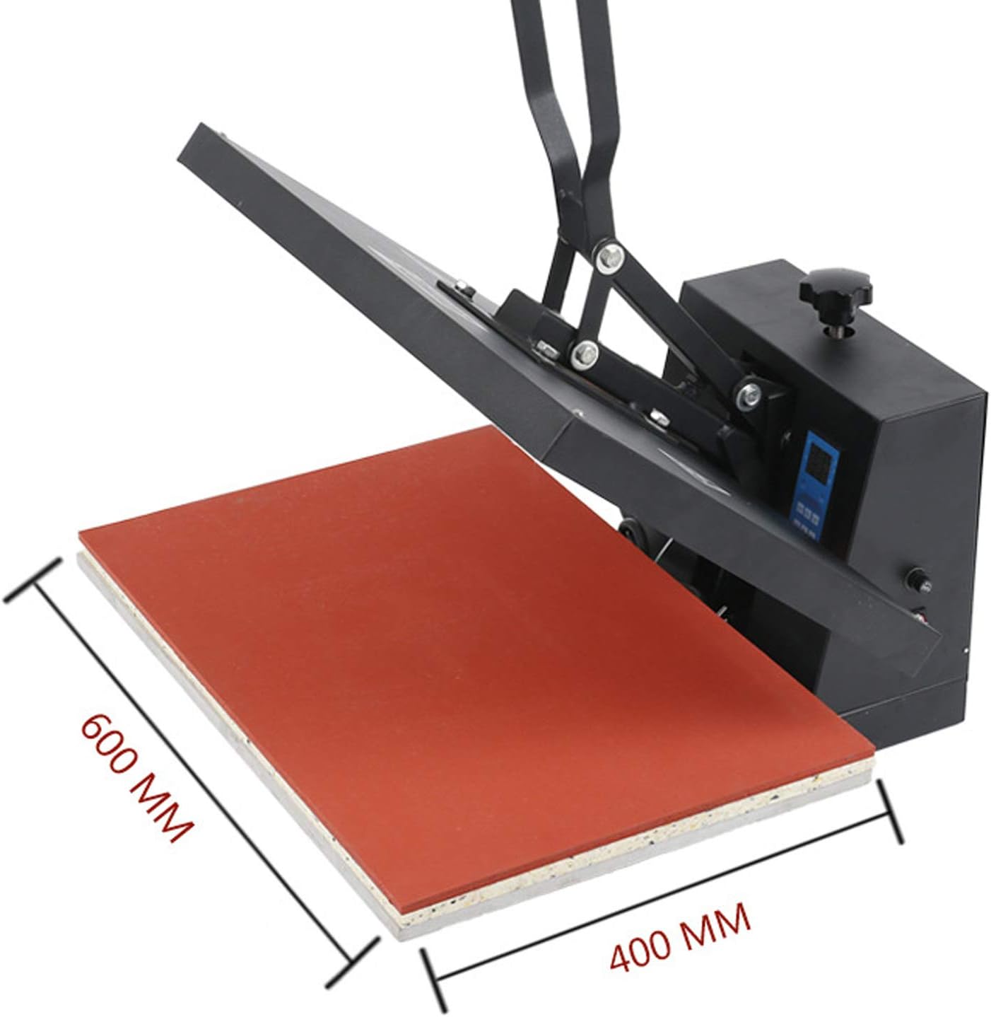 Heat Press Machine for T-Shirt, 16'x24' Large Size Digital T-Shirt Mug Craft Sublimation Transfer 1800W Digital Clamshell Heat Press Transfer for Clothes, Pillows Mugs Printing