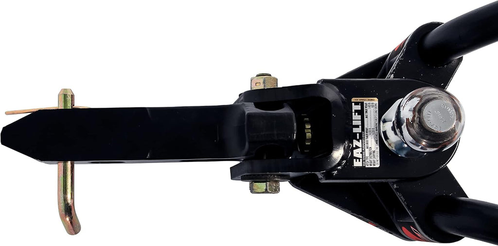 Camco Eaz-Lift ReCurve R6 600lb Camper/RV Weight Distribution Hitch -Features Premium Adaptive Sway Control & 2-5/16' Hitch Ball w/15,000lb Max Rating - 800lb Max Tongue Weight Rating (48731)