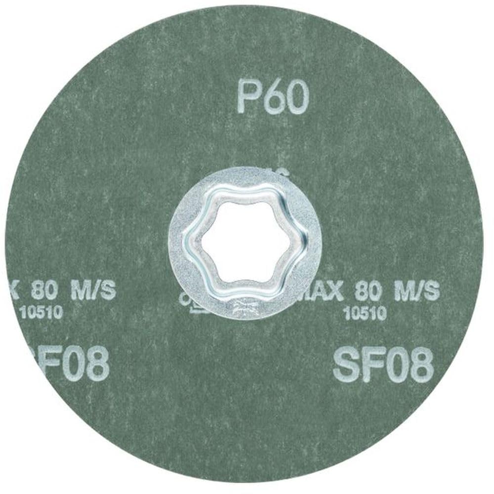 PFERD 40029 COMBICLICK Fiber Disc, 5' Dia. Silicon Carbide C, 60 Grit (25pk)