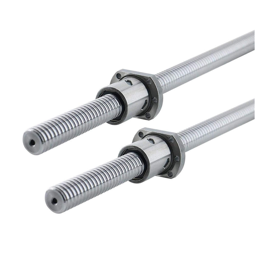 Metal Ball Screw nut C3 Level Ground SFU2010 Ball Screw R20 Lead 10mm Ball Nut （0.001mm/300mm）(500mm)