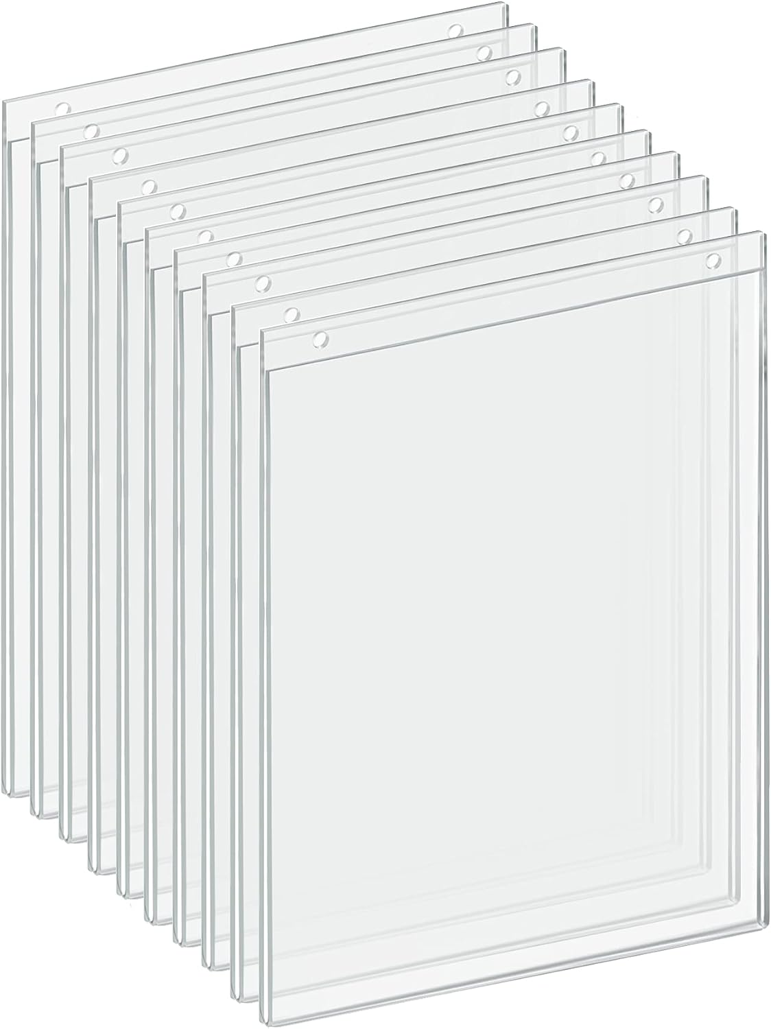 Azar 162712 9-Inch W by 12-Inch H Wall U-Frame, 10 Count