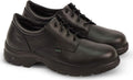 Thorogood Soft Streets Plain Toe Oxford Work Shoes for Men - Premium Leather with Comfort Insole and Slip-Resistant Outsole; Berry Compliant and Postal Certified