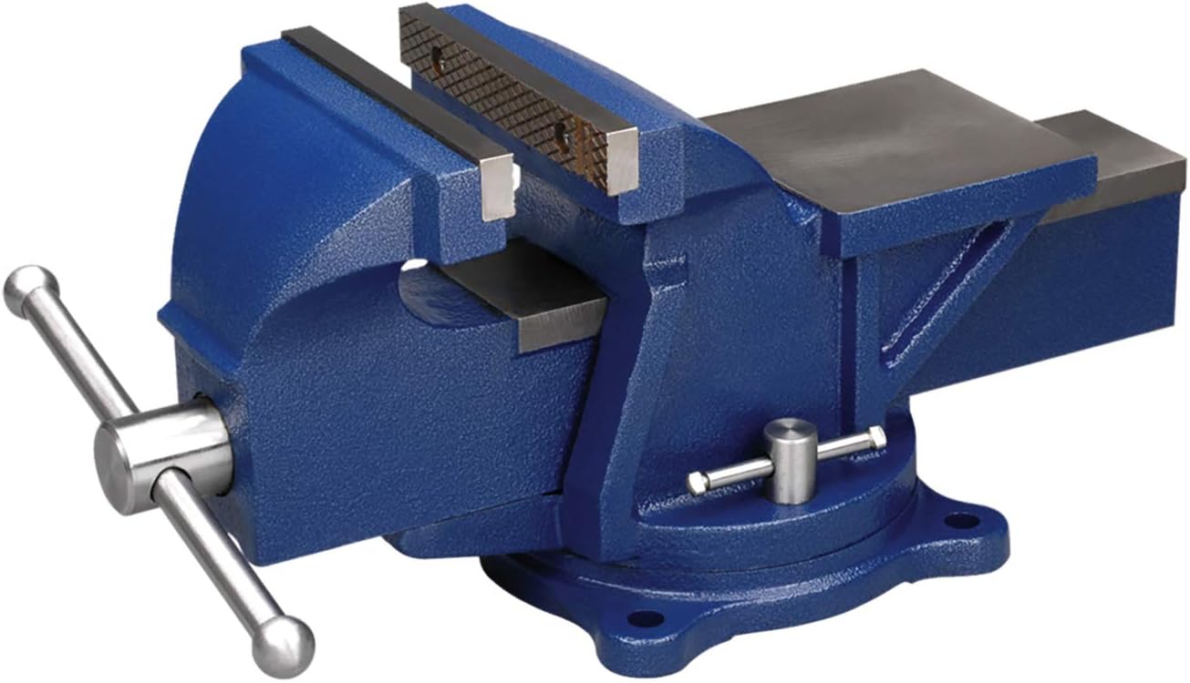 Wilton General Purpose Bench Vise, 5' Jaw Width, 4' Max Jaw Opening, 2-1/2' Throat (11105)
