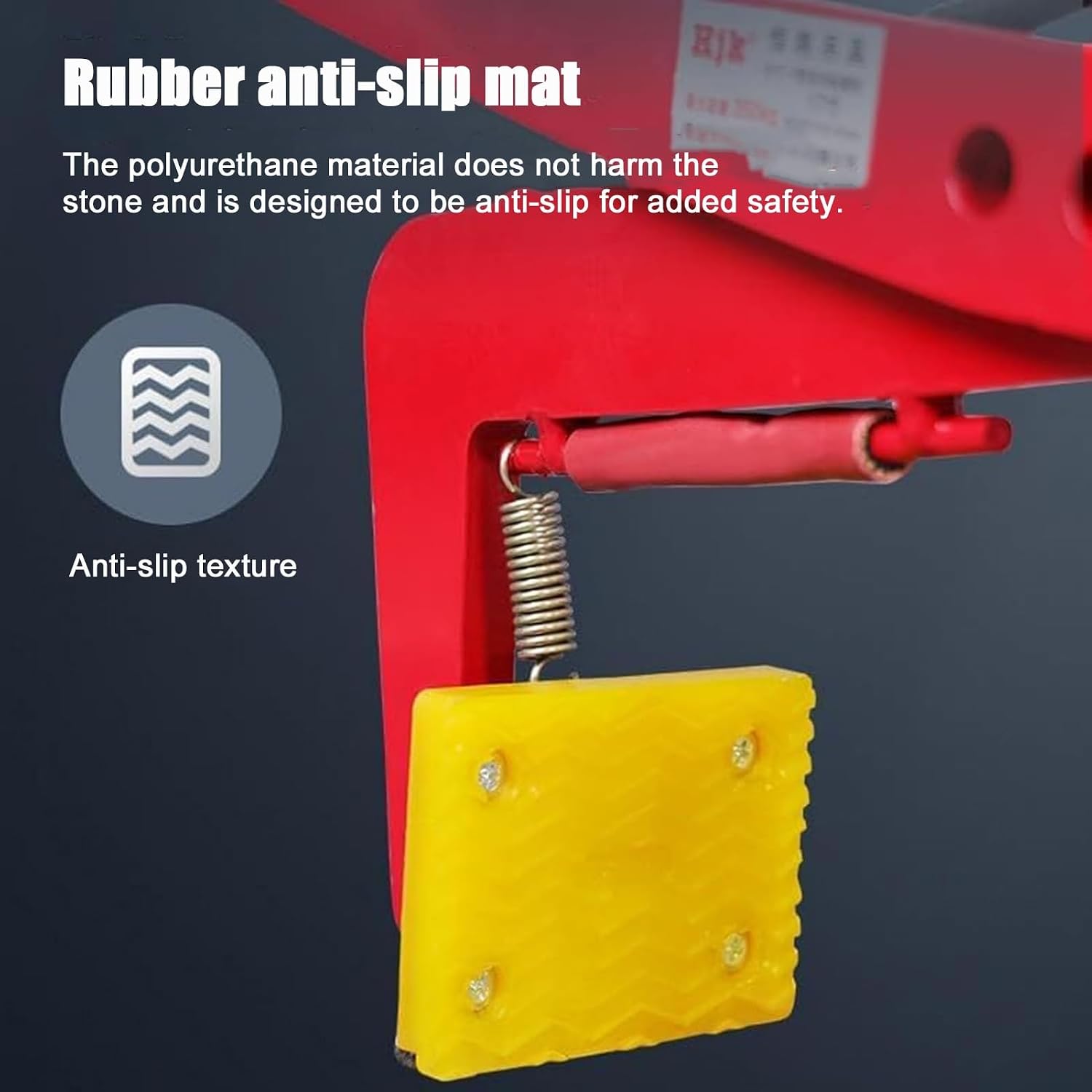 Heavy Duty Granite Slab Lifting Clamps, Stone Lifting Clamps, Adjustable Jaw Opening 4.7-42.5inch, Lifting Tool, for Lifting and Transporting Concrete Blocks Granite Slabs Stone Slabs(12-36cm(4.7-14.1