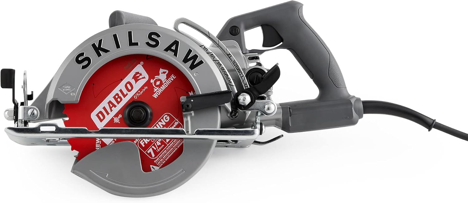 SKIL 7-1/4' Worm Drive Corded Circular Saw-SPT77W-22