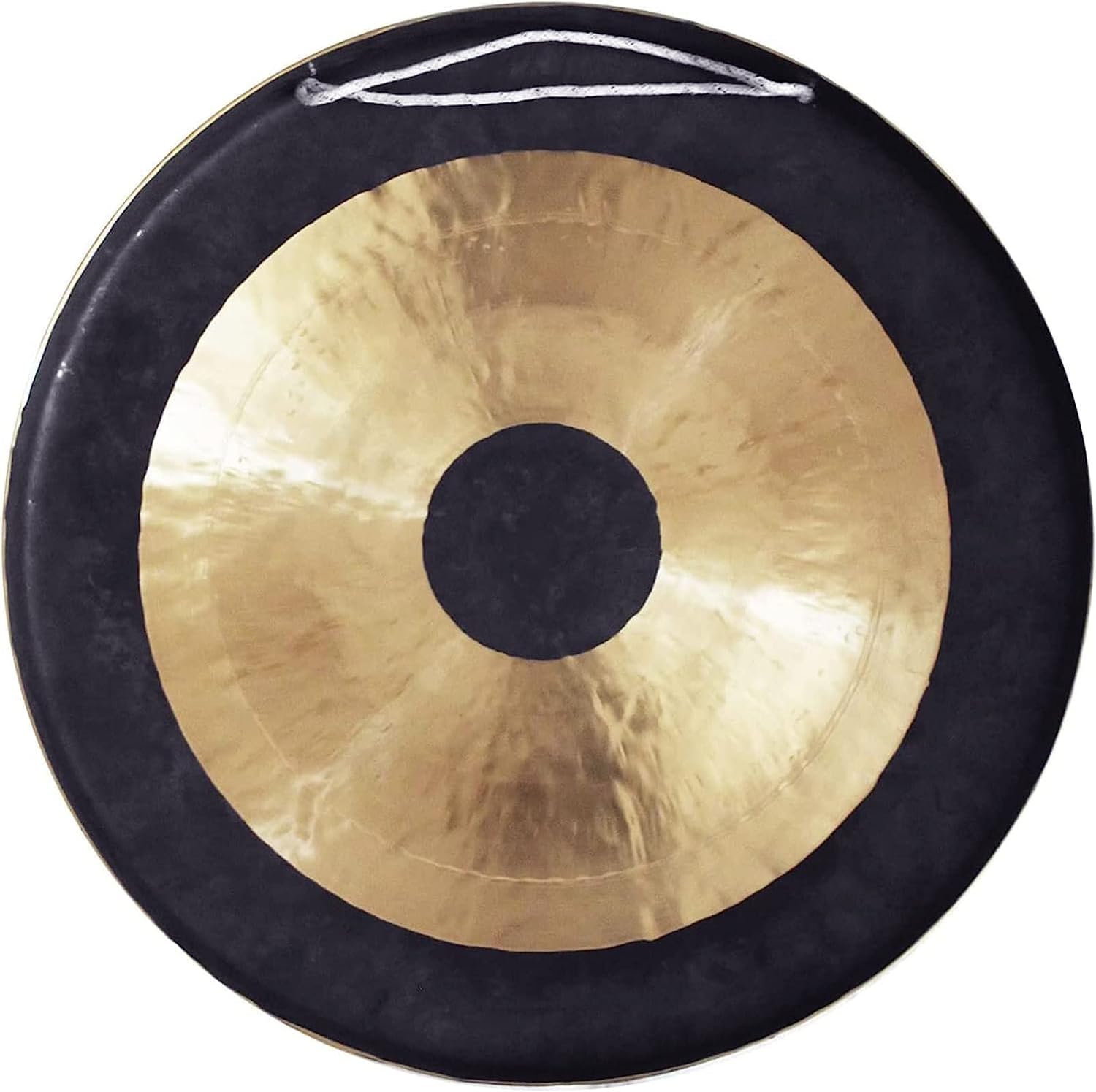 Arborea 24' Chau Gong Includes Gong Mallet & Hanging String Chinese Gong for Sound Healing Home or Office Large Meditation Gong