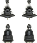 Suspension Ball Joint Upper Lower Set Bolts Nut Washers Steel for Pontiac for Tempest 1964-1970 on Screw-on ULBJSF11PGLT