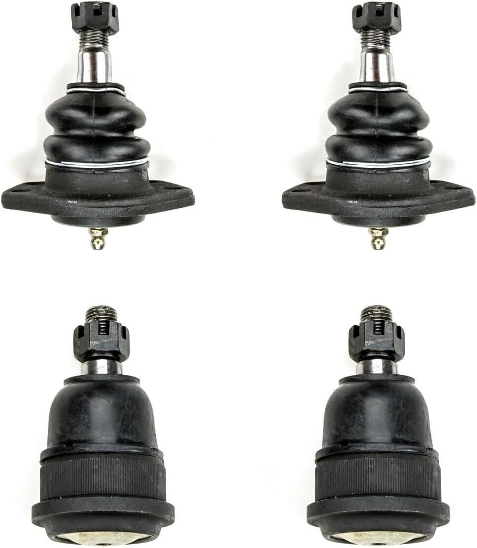 Suspension Ball Joint Upper Lower Set Bolts Nut Washers Steel for Pontiac for Tempest 1964-1970 on Screw-on ULBJSF11PGLT