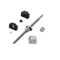 Ball Screw SFU1610 RM1610 16mm Length 49.8 inch / 1265mm with Ball Screw Nut + BK/BF12 End Supports+ Coupler + Ball Screw Nut Housing with End Machining for CNC Machine