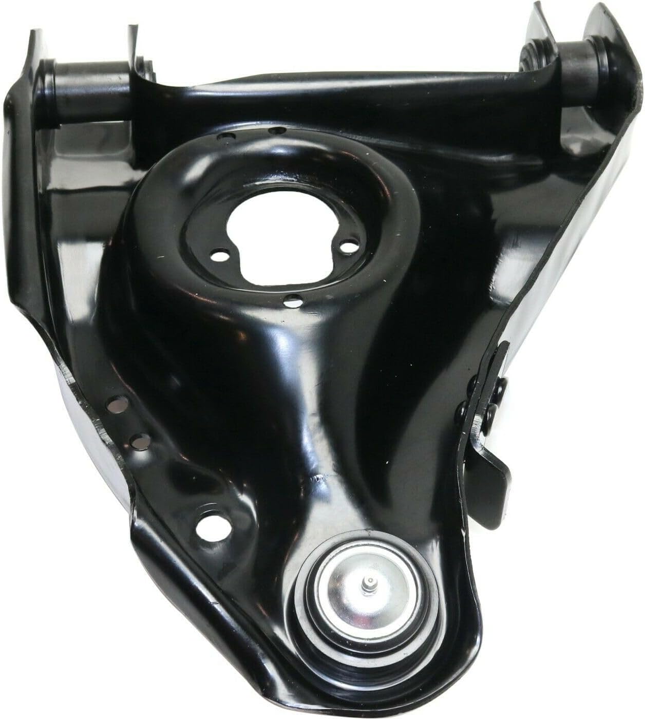 Control Arm Assembly for GMC & Chevy Trucks Front Lower Right Passenger Side with Ball Joints Rubber Bushing Stamped Design Includes Nuts Control Arm Feature