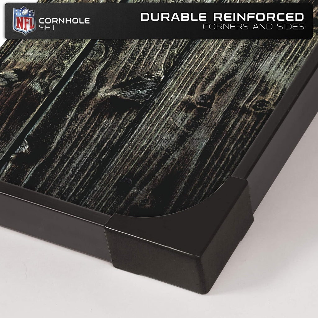 Wild Sports NFL 2' x 3' MDF Deluxe Cornhole Set - with Corners and Aprons